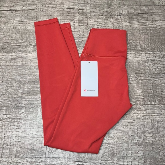 lululemon athletica Pants - NWT Lululemon Wunder Train 28” cayenne CYNN